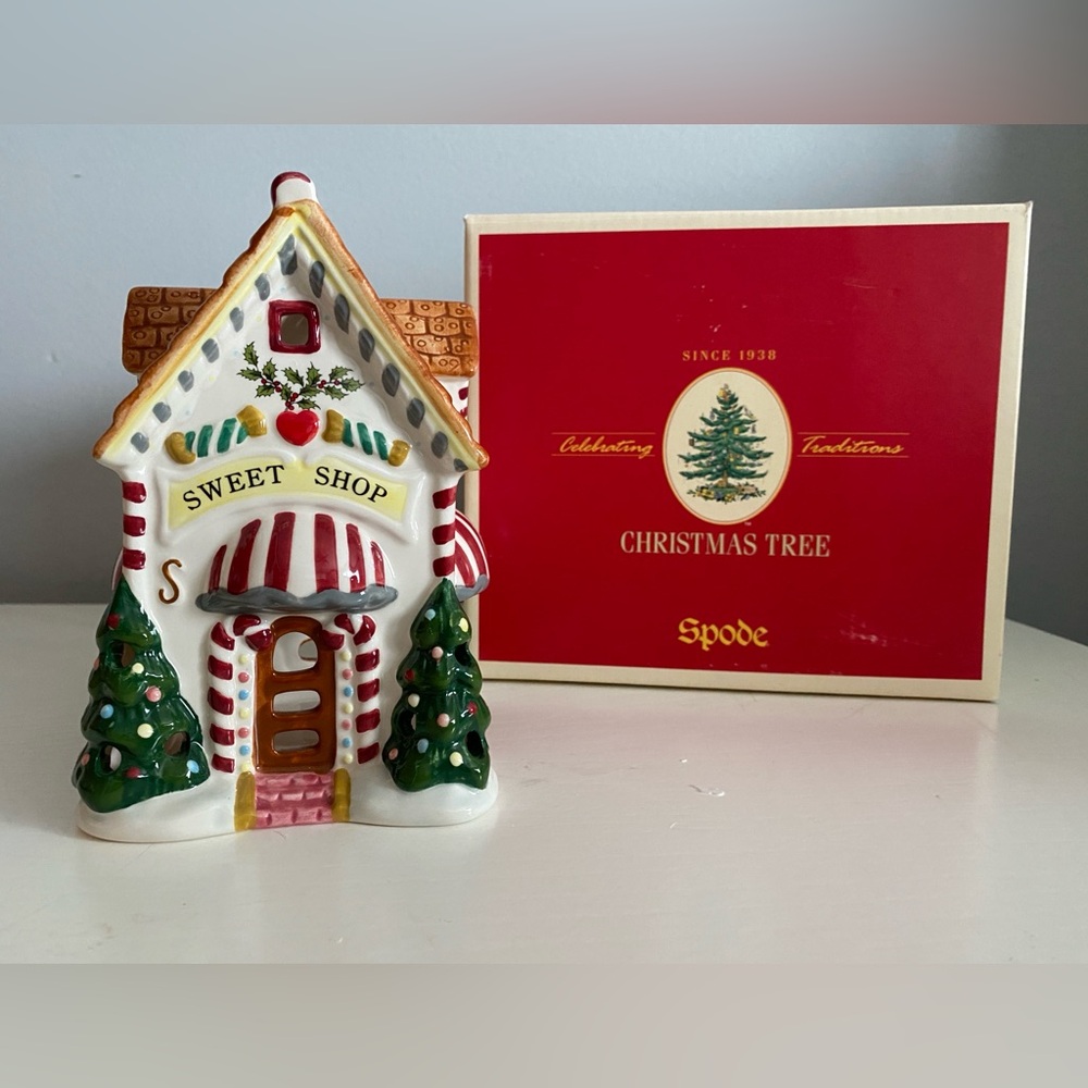 Spode Sweet Shop Votive Candle Holder